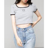 【SETUP7】刺繍リボンバイカラー 半袖Tシャツ SCCH595 | SETUP7【WOMEN】 | 詳細画像21 