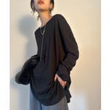ブラック | Sheer long sleeve | SETUP7【WOMEN】