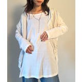 ホワイト | Sheer long sleeve | SETUP7【WOMEN】