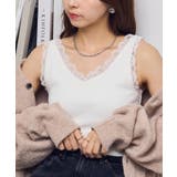 【MAISON BREEZE】レースカップインタンクトップ | SETUP7【WOMEN】 | 詳細画像3 