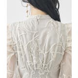 【metoi】カッティング風フリンジ刺繍ワンピースドレス | SETUP7【WOMEN】 | 詳細画像11