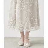 【metoi】カッティング風フリンジ刺繍ワンピースドレス | SETUP7【WOMEN】 | 詳細画像13