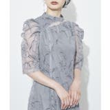 【metoi】カッティング風フリンジ刺繍ワンピースドレス | SETUP7【WOMEN】 | 詳細画像18