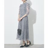 【metoi】カッティング風フリンジ刺繍ワンピースドレス | SETUP7【WOMEN】 | 詳細画像20