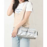 シルバー | 【SETUP7】合皮アウトポケット2wayバッグ SNBD | SETUP7【WOMEN】