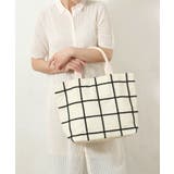 【SETUP7】e.e.p.ウィンドウペンチェックトートバッグ SNBD | SETUP7【WOMEN】 | 詳細画像3 