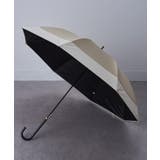 ベージュ | 【SETUP7】UVペールバイカラー長傘 晴雨兼用 58cm NT | SETUP7【WOMEN】