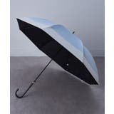 ブルー | 【SETUP7】UVペールバイカラー長傘 晴雨兼用 58cm NT | SETUP7【WOMEN】