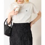 8051573 天竺ワンポイントTシャツ | SETUP7【WOMEN】 | 詳細画像4 