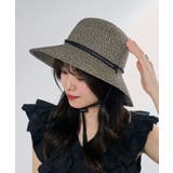 ベージュ | 【MAISON BREEZE】ドローコード付き麦わら帽子 KNF127 | SETUP7【WOMEN】
