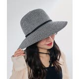 グレー | 【MAISON BREEZE】ドローコード付き麦わら帽子 KNF127 | SETUP7【WOMEN】
