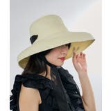 【MAISON BREEZE】リボン付きつば広麦わら帽子 KNF127 | SETUP7【WOMEN】 | 詳細画像2 