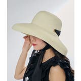 【MAISON BREEZE】リボン付きつば広麦わら帽子 KNF127 | SETUP7【WOMEN】 | 詳細画像4 