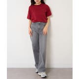 【ARNIE】9054542 天竺フェルト刺繍半袖Tシャツ | SETUP7【WOMEN】 | 詳細画像20