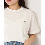 【ARNIE】9054542 天竺フェルト刺繍半袖Tシャツ | SETUP7【WOMEN】 | 詳細画像3