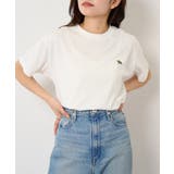 【ARNIE】9054542 天竺フェルト刺繍半袖Tシャツ | SETUP7【WOMEN】 | 詳細画像5