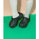 ブラック | 厚底 クロックス classic | SETUP7【WOMEN】