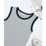 ネイビー | 【Robert P. Miller】パネルリブタンク RM221-2008 | SETUP7【WOMEN】