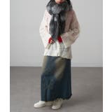 【MAGASIN DE MODE Onjna】起毛チェックマフラー DTK | SETUP7【WOMEN】 | 詳細画像11