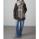 【MAGASIN DE MODE Onjna】起毛チェックマフラー DTK | SETUP7【WOMEN】 | 詳細画像12