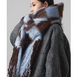 【MAGASIN DE MODE Onjna】起毛チェックマフラー DTK | SETUP7【WOMEN】 | 詳細画像2