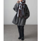 【MAGASIN DE MODE Onjna】起毛チェックマフラー DTK | SETUP7【WOMEN】 | 詳細画像6