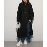 【MAISON BREEZE】ループツイード ステンカラーコート DTK | SETUP7【WOMEN】 | 詳細画像13