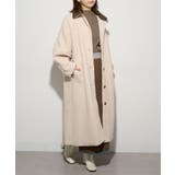 【MAISON BREEZE】ループツイード ステンカラーコート DTK | SETUP7【WOMEN】 | 詳細画像2