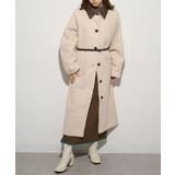 【MAISON BREEZE】ループツイード ステンカラーコート DTK | SETUP7【WOMEN】 | 詳細画像4