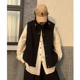 【SETUP7】ラウンドネック シングルブレストベスト レディース | SETUP7【WOMEN】 | 詳細画像2 