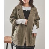 【SETUP7】コットンツイルジャケット レディース KNF146 | SETUP7【WOMEN】 | 詳細画像17 