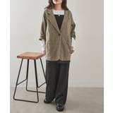 【SETUP7】コットンツイルジャケット レディース KNF146 | SETUP7【WOMEN】 | 詳細画像19 