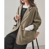 グレー | 【SETUP7】コットンツイルジャケット レディース KNF146 | SETUP7【WOMEN】