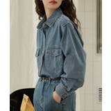 ウォッシュ加工デニムシャツ KNF146 | SETUP7【WOMEN】 | 詳細画像4