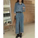 ウォッシュ加工デニムシャツ KNF146 | SETUP7【WOMEN】 | 詳細画像8