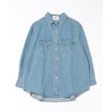 ウォッシュ加工デニムシャツ KNF146 | SETUP7【WOMEN】 | 詳細画像9