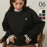 【U.S. POLO ASSN.】モックネックショート丈スウェット | SETUP7【WOMEN】 | 詳細画像1