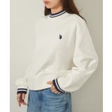 【U.S. POLO ASSN.】モックネックショート丈スウェット | SETUP7【WOMEN】 | 詳細画像2
