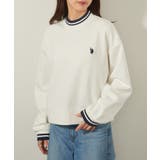 【U.S. POLO ASSN.】モックネックショート丈スウェット | SETUP7【WOMEN】 | 詳細画像3