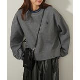 グレー | 【U.S. POLO ASSN.】モックネックショート丈スウェット | SETUP7【WOMEN】
