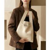 アイボリー | 【MAISON BREEZE】シボレザー キーリング付き | SETUP7【WOMEN】