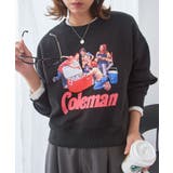 ブラック | 【Coleman】Vintage Cooler print | SETUP7【WOMEN】