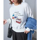 ホワイト | 【Coleman】great outdoors ヴィンテージライクスウェット | SETUP7【WOMEN】