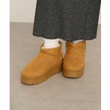 【SETUP7】厚底ショート丈ムートン風ブーツ GLR | SETUP7【WOMEN】 | 詳細画像16 