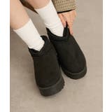 【SETUP7】厚底ショート丈ムートン風ブーツ GLR | SETUP7【WOMEN】 | 詳細画像5 