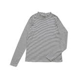 【SETUP7】TCフライスボーダーシャーリングハイネック GLR | SETUP7【WOMEN】 | 詳細画像24 