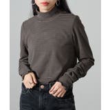 【SETUP7】ボーダー柄両面起毛スムースタートル長袖 GLR | SETUP7【WOMEN】 | 詳細画像12 