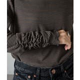 【SETUP7】ボーダー柄両面起毛スムースタートル長袖 GLR | SETUP7【WOMEN】 | 詳細画像18 