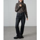 【SETUP7】ボーダー柄両面起毛スムースタートル長袖 GLR | SETUP7【WOMEN】 | 詳細画像19 