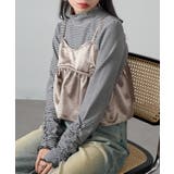 【SETUP7】ボーダー柄両面起毛スムースタートル長袖 GLR | SETUP7【WOMEN】 | 詳細画像8 